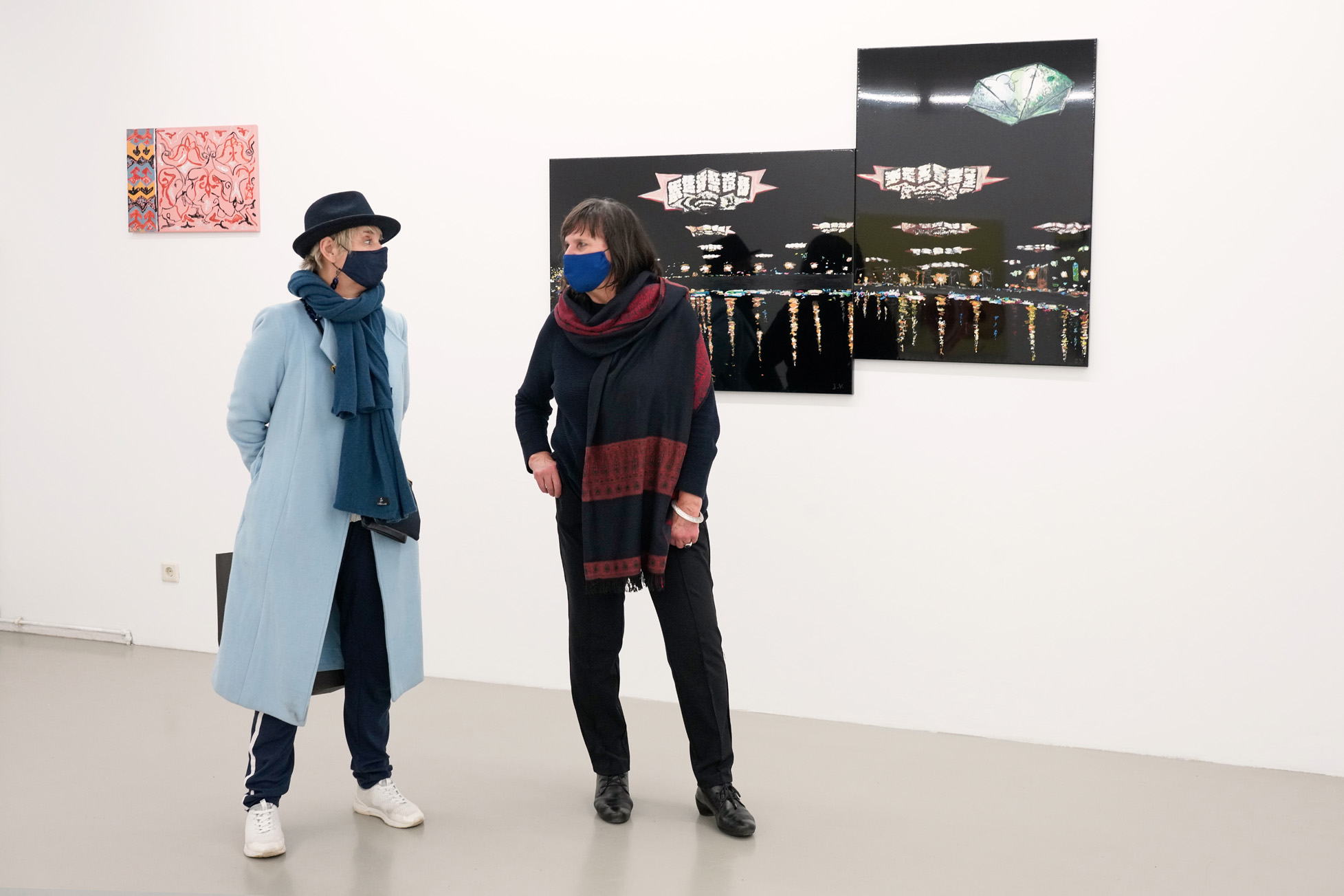 Ausstellung Dorit Bearach und Ilka Vogler 01